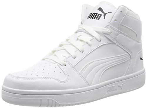 Puma Unisex Adult's Low-Top, White Black 03, 9 (43 EU)