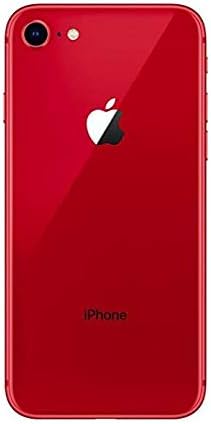 Apple iPhone 8 Replacement Back Glass Cover Back Battery Door w/Pre-Installed Adhesive,Best Version Apple iPhone 8 All Models OEM Replacement (Red)