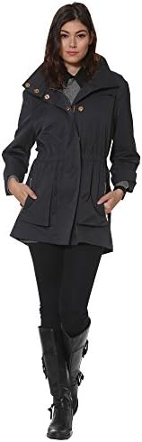 Ciao Milano Women's Tess Jacket (Charcoal,L)