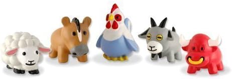 2 Sqwishland SUPER RARE Sqwishies BARNYARD by Sqwishland