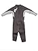 O'Neill Reactor Toddler Full Wetsuit Youth 3 Coal/Flint/Blaze Orange (4629B)