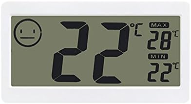 Digital Thermo-hygrometer, LuvnFun Thermometer Mini Monitor Temperature and Humidity Meter for Home Office Car Comfort, Min/Max Records