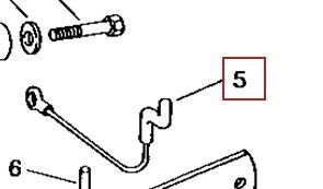John Deere Original Equipment Cable #M118088