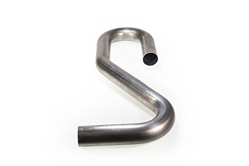 Squirrelly 304 Stainless Steel 3" U J L Mandrel Bend Pipe 180 125 35 Degree 16 Gauge Piping