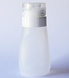 Tidy Single Silicone Leak Proof Travel Size Bottle 3 oz Clear