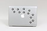 Dog Paw Prints Covering Macbook Ipad Decal Skin Sticker Laptop