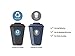VBAP CORP Recycle Trash Bin Sticker - (Pack of 4) 5