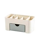 FarJing Makeup Organizer Cosmetic Storage Saving Space Desktop Drawer Box Fit for Brushes Palettes Makeup Storage
