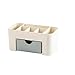 FarJing Makeup Organizer Cosmetic Storage Saving Space Desktop Drawer Box Fit for Brushes Palettes Makeup Storage