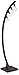 Franklin Iron Works Arcos Rustic Industrial Vintage Arched Floor Lamp LED Dimmable 71