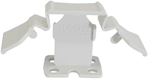White Tuscan Seam Clip For Tiles - 1/8-1/4 Thick