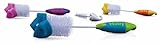 Nuby, Baby Bottle and Nipple Brush with Sponge Tip and Hook Base, Colors May Vary