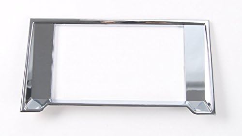 Aspeike ABS Chrome Interior Dashboard Navigation GPS Cover Decorative Trim 1 Piece For Ford F-150 F150 2015 2016 2017