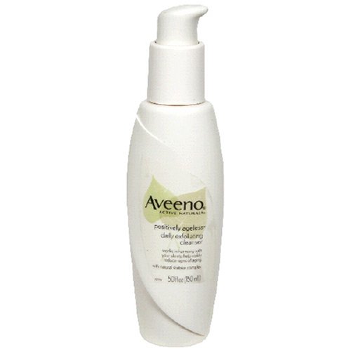 aveeno positively ageless daily exfoliating cleanser
