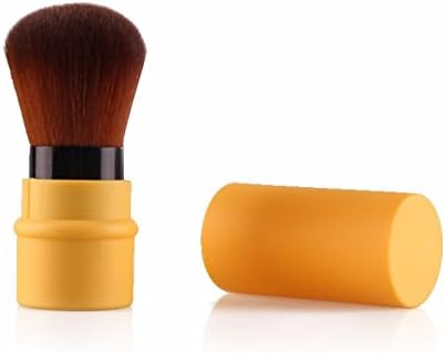 New Design 1Pcs MIni Soft Makeup Brush Retractable Pro Foundation Cosmetic Blusher Face Powder Brushes Beauty Tools.