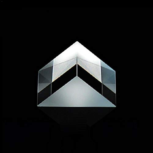 win-full Prisms Prism Glasses Photography-10mm10mm10mm Optical Glass Triangular Prisms Right Angle Isosceles Prisms -Lens Optical K9 Glass Material Testing Instrument - Thumbnail 2