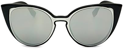'Iris' Designer Premium Cat Eye Mirrored Sunglasses by Freyrs