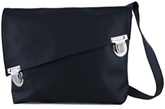 Handmade Designer Black Satchel Style Vegan Bag - Over the Shoulder Cross-Body or Backpack