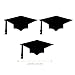 OUNONA 12pcs Cake Toppers for Graduation 2017 Graduation Cupcake Decorations