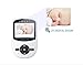 Video Baby Monitor with Camera and Infrared Night Vision, Two-Way Talkback, and Temperature Monitor - Long Range, Monitor Your Baby All Round The Clock,Include 2 Piece Outlet Protector (Cool White)