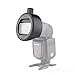 Godox S-R1 Flash Speedlight Adapter,AK-R1 Adapter Ring for Godox TT685 V860II V350 TT600 Yongnuo