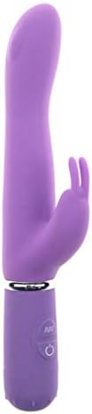 Rainly Purple Cute High Frequency Rechargeable Thrusting Monster Fluttering Rabbit Body Msaager - Waterproof & Slient, Best Gift for Lover