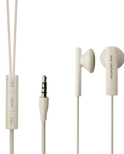 Original HTC RC E160, 3,5 mm Anschluss Freisprechanlage/Headset/Kopfhörer für HTC Sensation XL, Sensation XE, Weiß
