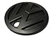 Matte Black Rear Trunk Emblem For VW MK4 Jetta 1.8T VR6 TDI GLI