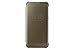 Samsung Galaxy S7 Case S-View Clear Flip Cover - Gold