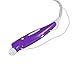 Amazou Wireless Bluetooth Music Stereo Universal Headset Headphone Bluetooth Headset Universal Vibration Neckband Style Headset Earphone Headphone for Cellphones (Purple)