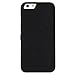 for iPhone 6S Case,Hidden Back Mirror Wallet Case with Stand Feature and Card Holder for Apple iPhone 6 4.7 inch (Black)