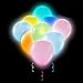 Party LED Balloons Lights 50 Pieces Balloons LED Assorted Colors Luminous Balloons Flashing Light ( Pack of 50 )