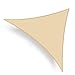 Shade&Beyond 2 Pcs 12'x12'x12' Sun Shade Sail Triangle Sand UV Block for Yard Patio Backyard