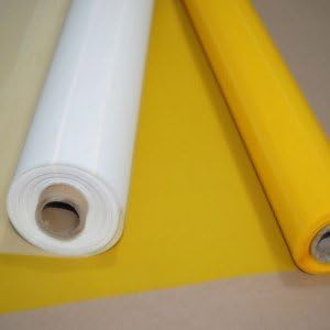 90 tpi Monofilament White Silk Screen Printing Mesh - 3 Yards x 63'' Width