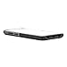Dockem Luxe N1 Card Case for Samsung Galaxy S10 Plus: Ultra Slim 1 Slot Wallet Case, Synthetic Leather with UltraGrip Twill Canvas Styling: S10+ [Black & Grey]
