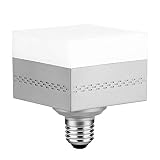 20W Square LED Garage Light Bulb,LED Ceiling Lighting Fixture lamp 2000LM, 6500K LED Bulbs with E26/E27 Medium Base for Attic,Basement, Home, Factory,Mine,Road
