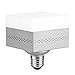 Led Light Bulbs 28W (150-200 Watt Equivalent) E26/E27 Led Shop Light,3000LM Square Light for Home Lighting，Bedroom Etc.