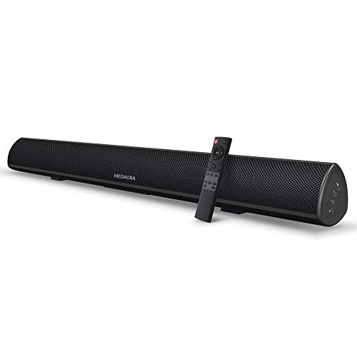 MEGACRA S8520 80 Watt Surround Sound System TV Soundbar (IR Learning Remote, 3 Audio Mode,6 Speaker Driver, 34 inch, Wireless Wired Connections) (Renewed