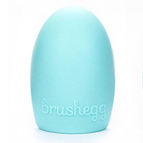 DZT1968 Silicone Gel Makeup Washing Brush Cleaner Egg Scrubber Tool (Green)