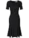 JUESE Women's 50s 60s Formal or Casual Party Pencil Dress