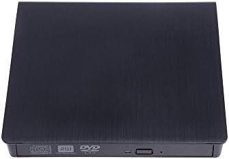 External DVD Drive USB 3.0 CD/DVD Burner Portable mute high speed drives Read and Write compatible Window xp 7 8 10 CD/DVD Player for Apple Macbook Pro air iMAC PC Laptop Desktops (Black)