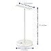 Solid Base Dual Sides Aluminum Headphones Stand Hanger for Monster DNA Beats Bose Skullcandy Sony Sennheiser Shure AKG Headphones with Handband (Chrome) -1 Year Warranty Included-