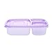 Meal Prep Containers,7 Pack Lunch Boxes, Food Storage With Lids, BPA Free Bento Lunch Box Set With 3 Separated Compartments, Leak Proof,Resuable,Stackable,Microwaveable,Freezer And Dishwasher Safe