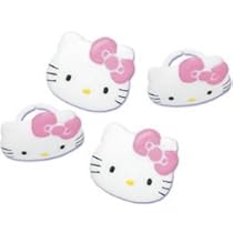 Hello Kitty Party Supplies Cupcake Rings - 12ct
