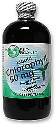New 2007 products World Organic Liquid Chlorophyll 50 Mg Mint - 16 Fl Oz