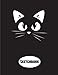 sketchbook: Sketchbook Black Cat Cute Sketchbook, 8.5