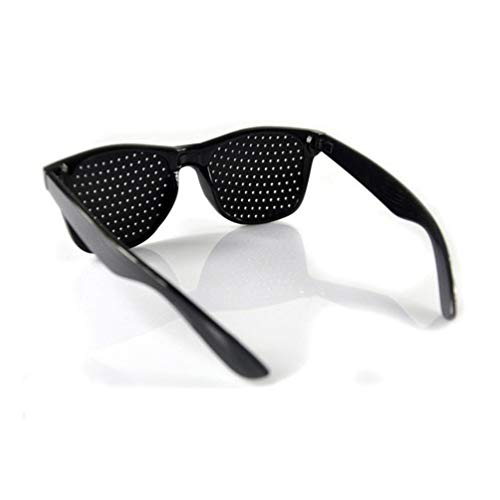 Qlychee 2Pcs Anti-Fatigue Myopia Prevention Glasses Black Prevention of Near Eyesight Astigmatism Amblyopia - Thumbnail 2