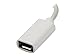 StarTech USBUBLTW Micro USB to Apple 8-Pin Lightning Connector Adapter for iPhone/iPod/iPad - White