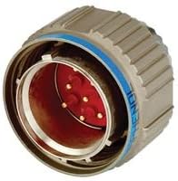 AMPHENOL AEROSPACE D38999/26WA35PN CIRCULAR CONNECTOR, STR PLUG, SZ A35, 6POS, CABLE
