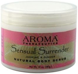 Aroma Therapeutics Sensual Surrender Natural Body Scrub - Jasmine & Ginger